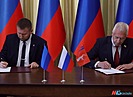 Волгоградская областная Дума и Народный совет ЛНР подписали соглашение о сотрудничестве